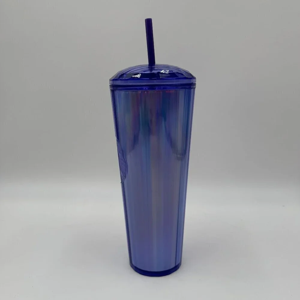 Starbucks Purple 24oz Tumbler with Original Straw